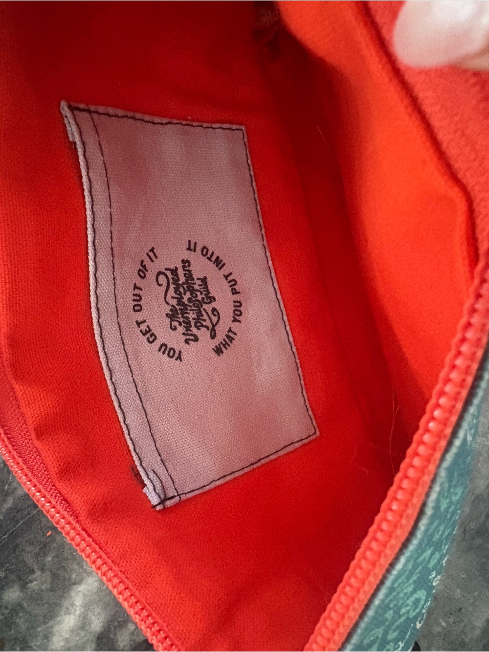 NWT! Jane Austen Portrait Canvas Pouch, THE UNEMPLOYED PHILOSOPHER’S GUILD - Picture 7 of 12